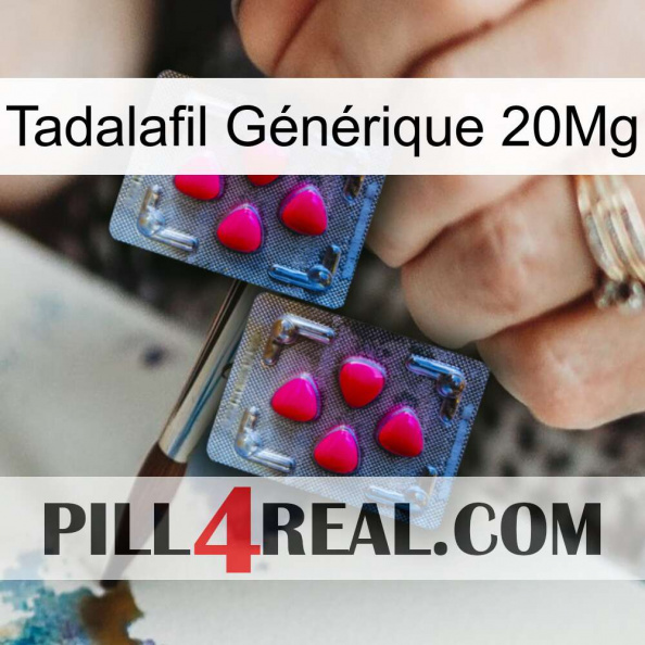 Tadalafil Générique 20Mg 14